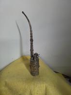 2246) mooie dubbel Tibetaanse opium pijp, Verzamelen, Ophalen of Verzenden, Zo goed als nieuw, (Water)pijp