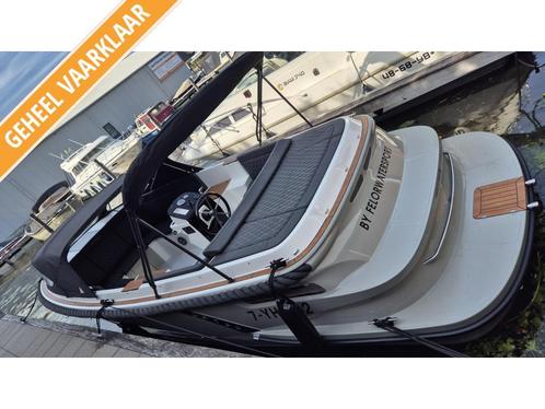 Oud huijzer 740 tender 140pk bom vol opties DIRECT LEVERBAAR, Watersport en Boten, Sloepen, Nieuw, 50 tot 70 pk, 6 meter of meer