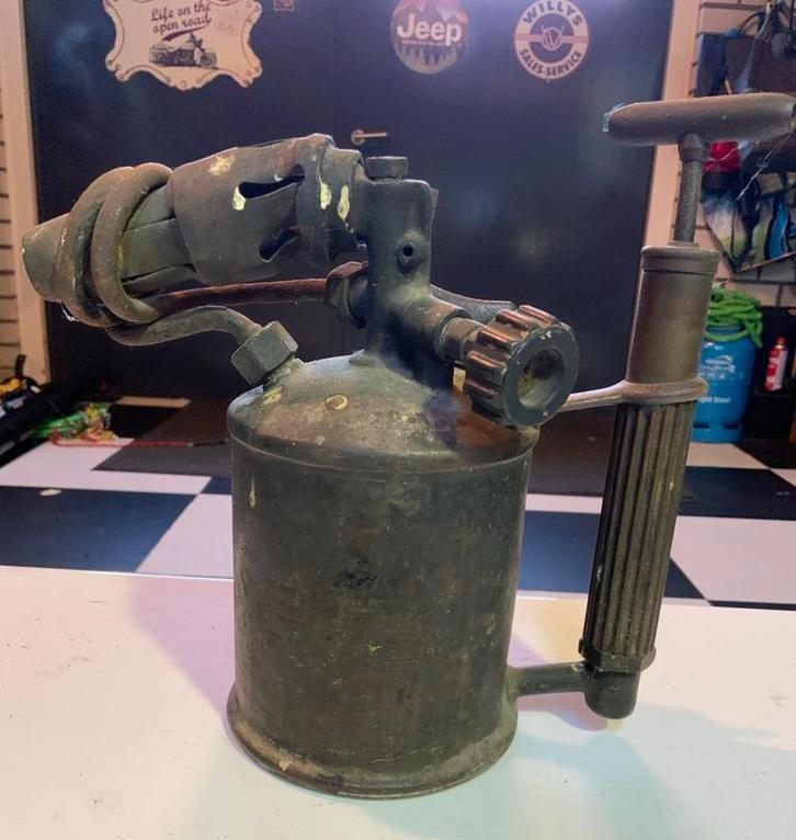 Vintage Soldeerbrander, Antiek en Kunst, Antiek | Gereedschap en Instrumenten, Ophalen of Verzenden