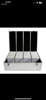 Aluminium koffer voor 1000 CDs of DVDs, 150 discs of meer, Ophalen of Verzenden, Zo goed als nieuw, Metaal