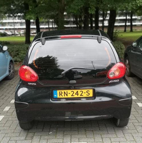 Toyota Aygo 1.0 12V Vvt-i 3DRS MMT 2007 Zwart, Auto's, Toyota, Aygo, Benzine, A, Hatchback, Handgeschakeld, Geïmporteerd, Zwart