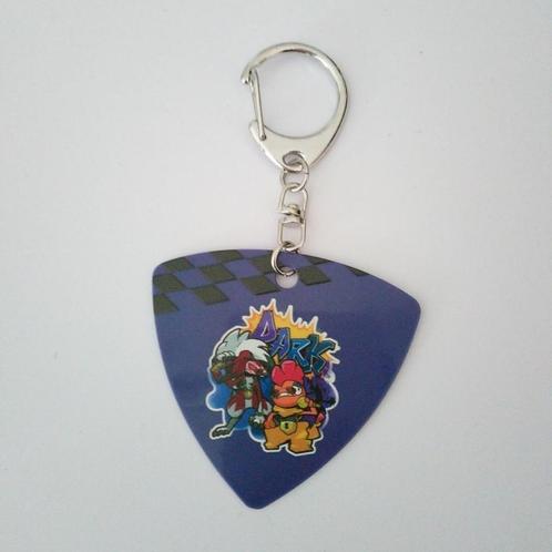 Pokémon Band Festival Guitar Pick keychain Lycanroc Scrafty, Hobby en Vrije tijd, Verzamelkaartspellen | Pokémon, Nieuw, Overige typen