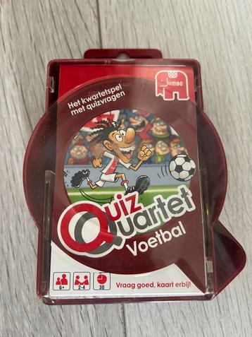 Quiz Kwartet Voetbal - Zo Goed Als Nieuw! beschikbaar voor biedingen