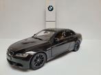Kyosho 1:18 BMW E92 M3 Convertible zwart met beweegbaar dak, Hobby en Vrije tijd, Modelauto's | 1:18, Ophalen of Verzenden, Zo goed als nieuw