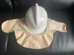 Brandweerhelm - Vintage, Ophalen of Verzenden, Gebruikt