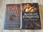 Andrzej Sapkowski 2 boeken van The Witcher, Boeken, Fantasy, Ophalen of Verzenden, Gelezen, Andrzej Sapkowski