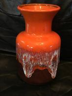 Vintage Jasba vaas West Germany fat lava 18 cm hoog N 602 10, Ophalen