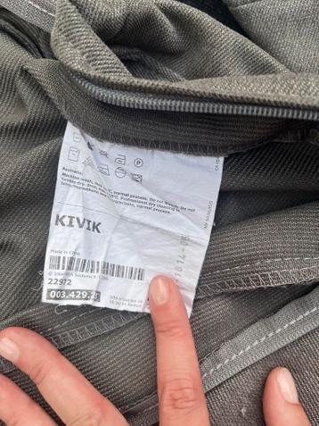Hoes voor de 2 zits kivik bank - afbeelding 5