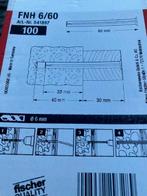 SLAG HULZEN /HILTI ISOLATIE PLUGEN /SPIJKERS, Doe-het-zelf en Verbouw, IJzerwaren en Bevestigingsmiddelen, Ophalen, Nieuw, 50 tot 100 mm