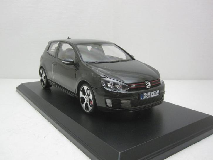 Volkswagen Golf Mk6 GTi 2009 Grijs metallic 1:18 Norev, Hobby en Vrije tijd, Modelauto's | 1:18, Nieuw, Auto, Norev, Ophalen of Verzenden