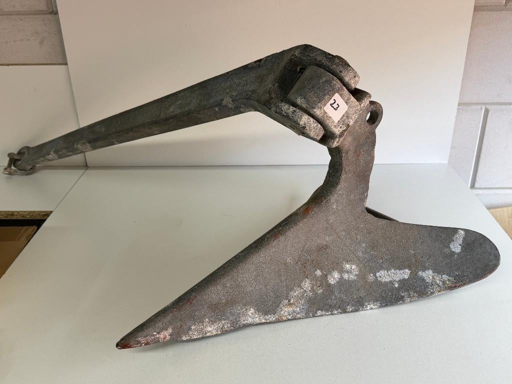 23 kg Ploegschaaranker Gegalvaniseerd, Ophalen, Gebruikt, Overige typen