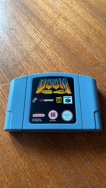 Nintendo 64 spel: DOOM 64 beschikbaar voor biedingen