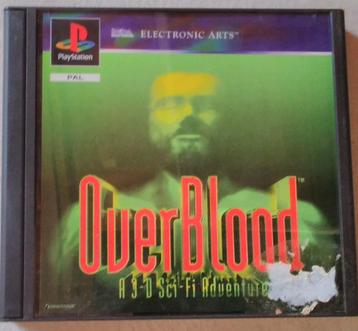 Playstation 1 Overblood game