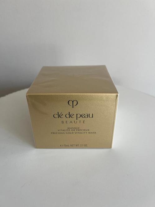 CLE DE PEAU BEAUTÉ - GOLD VITALITY MASK 75 ML - NIEUW, Sieraden, Tassen en Uiterlijk, Uiterlijk | Gezichtsverzorging, Nieuw, Verzorging