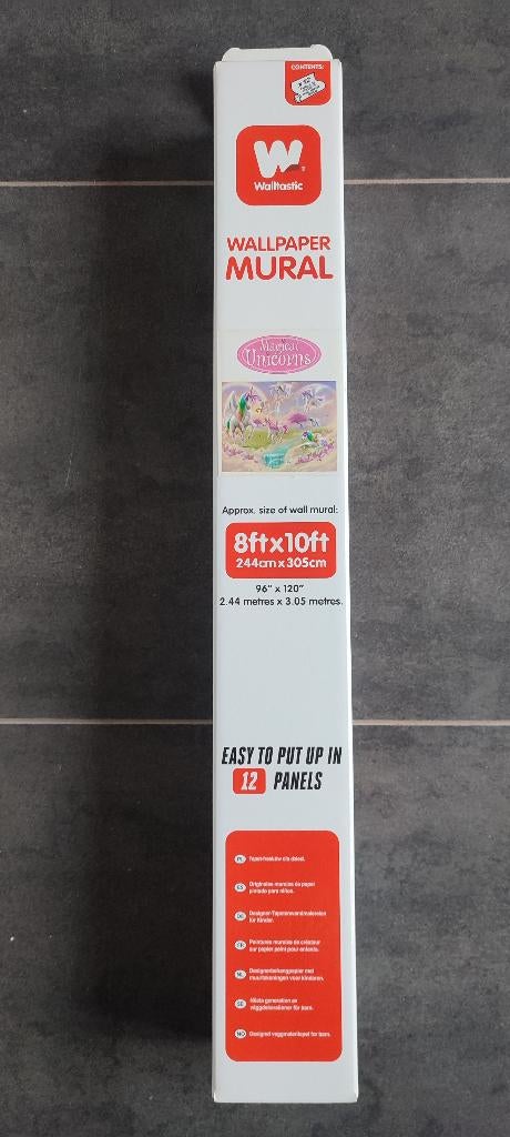 Fotobehang unicorns nieuw, Ophalen, Nieuw