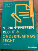 Wim de Ruiter - Verbintenissenrecht & ondernemingsrecht, Wim de Ruiter; Robert Westra, Verzenden, Sociale wetenschap, Zo goed als nieuw
