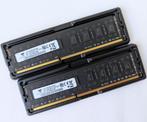 2x 8GB = 16GB DDR3 1600 MHz PC3-12800 desktop geheugen, Computers en Software, RAM geheugen, Ophalen, DDR3, Zo goed als nieuw