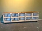 Op bestelling gemaakt dressoir eikenhout en kistjes, Ophalen, 150 tot 200 cm, Eikenhout, 25 tot 50 cm