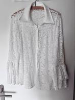 Kanten blouse wit (offwhite) maat 42/44, Ophalen of Verzenden, Zo goed als nieuw, Maat 42/44 (L), Wit
