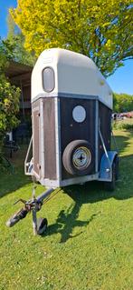 1.5 paarden trailer kar, Ophalen, Gebruikt, Hout, 1½-paards trailer