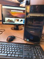 Medion PC met Samsung scherm, toetsenbord en muis, 8 GB, Intel Core i7-2600, Medion, HDD