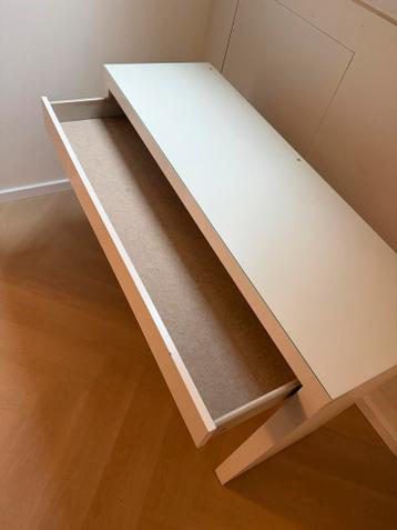 Ikea Malm Make-up Tafel / Bureau - Wit - afbeelding 3