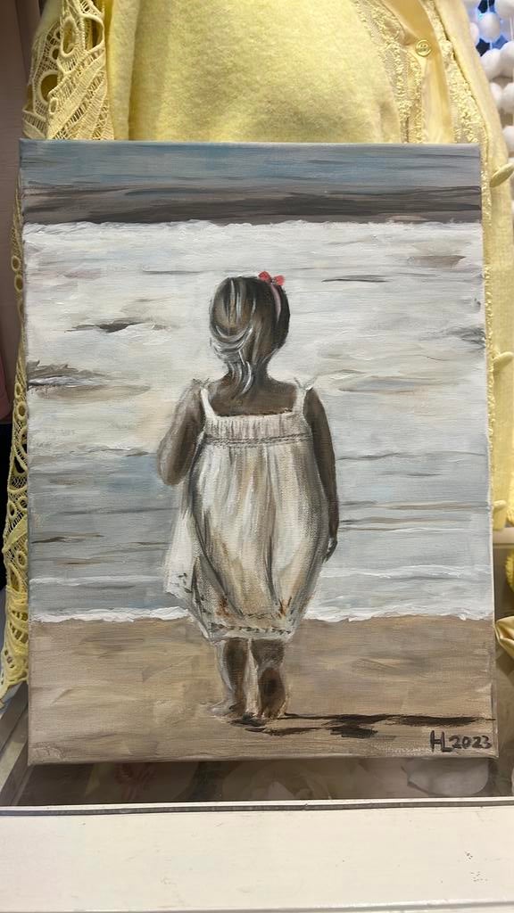 Lief schilderijtje, Ophalen of Verzenden