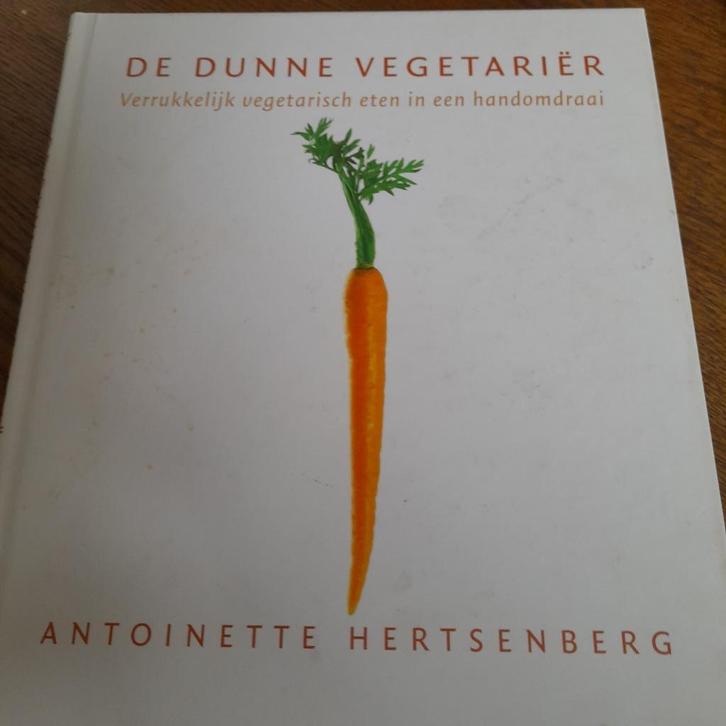 Antoinette Hertsenberg - De dunne vegetarier, Boeken, Kookboeken, Nieuw, Europa, Ophalen of Verzenden