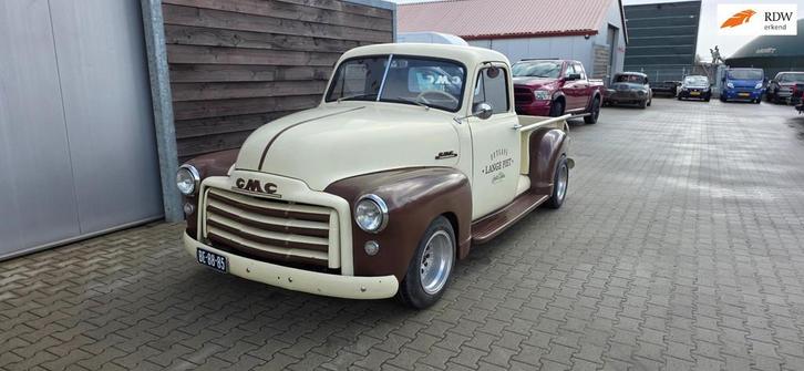 GMC 1/2 TON PICKUP LWB, Auto's, Oldtimers, Bedrijf, Te koop, Lederen bekleding, GMC, Benzine, SUV of Terreinwagen, Handgeschakeld