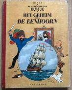 KUIFJE-HET GEHEIM VAN DE EENHOORN-HC LINNEN RUG-1955, Boeken, Eén stripboek, Ophalen of Verzenden, Zo goed als nieuw, Hergé