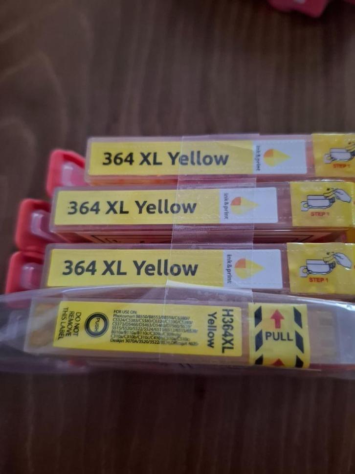 HP 364 Yellow, Computers en Software, Printerbenodigdheden, Nieuw, Ophalen