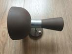 Vintage Diabolo down-uplight - space age wandlamp, Ophalen of Verzenden, Zo goed als nieuw, Metaal