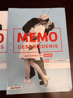 Memo Geschiedenis Boek + opdrachten boek + gratis Contexten, Boeken, Schoolboeken, Ophalen of Verzenden, Gelezen, HAVO, Geschiedenis