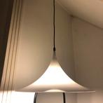 Heksenhoed lamp retro design kunststof diameter 51 cm, Huis en Inrichting, Lampen | Hanglampen, Kunststof, Gebruikt, Ophalen of Verzenden