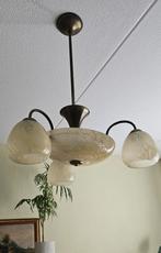 Antieke hanglamp, Huis en Inrichting, Lampen | Hanglampen, Ophalen, Gebruikt, Vintage, Minder dan 50 cm