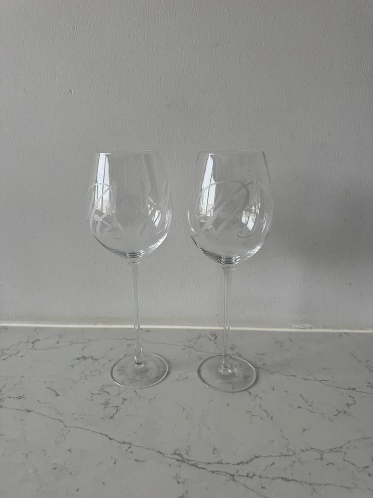 Riviera maison wijnglazen, Verzamelen, Glas en Borrelglaasjes, Ophalen, Zo goed als nieuw, Overige typen