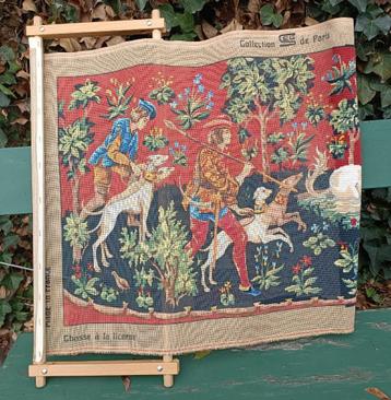 Stramien in borduurraam Chasse à la Licorne (Eenhoornjacht) beschikbaar voor biedingen