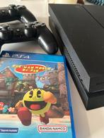 PlayStation 4 met 2 controllers + Pacman game, Ophalen, Met 2 controllers, Original, Gebruikt