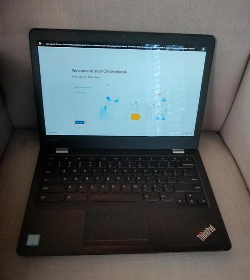 Lenovo Thinkpad 13, Computers en Software, Chromebooks, Zo goed als nieuw, 13 inch, 4 GB of minder, 32 GB of minder, Qwerty, Touchscreen