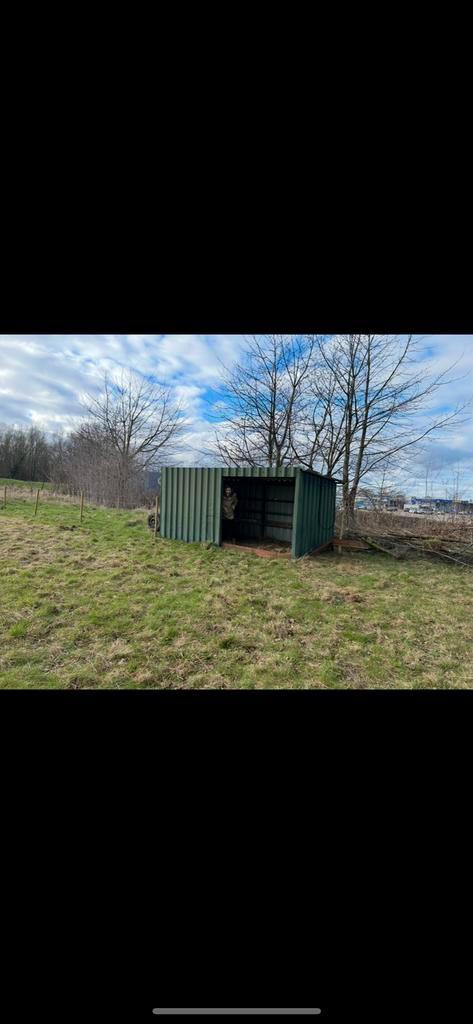 (Verrijdbare) Schuilstal, Dieren en Toebehoren, Stalling en Weidegang