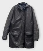 ✨️HUGO BOSS Zwart LEREN  half lange jas- Maat L/XL✨️✨️, Kleding | Heren, Jassen | Winter, Zwart, Maat 56/58 (XL), Ophalen of Verzenden