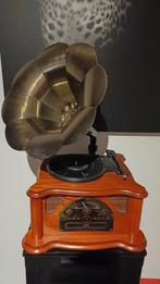 Vintage Platenspeler met Hoorn. Retro, Antiek en Kunst, Ophalen