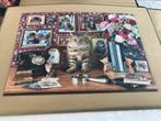 Poezen puzzel, Hobby en Vrije tijd, Ophalen of Verzenden, 500 t/m 1500 stukjes, Zo goed als nieuw