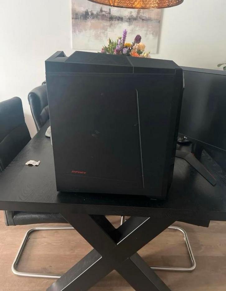 Gaming pc, Computers en Software, Desktop Pc's, Zo goed als nieuw, HDD, 16 GB, Met videokaart, Met monitor, Gaming, Ophalen
