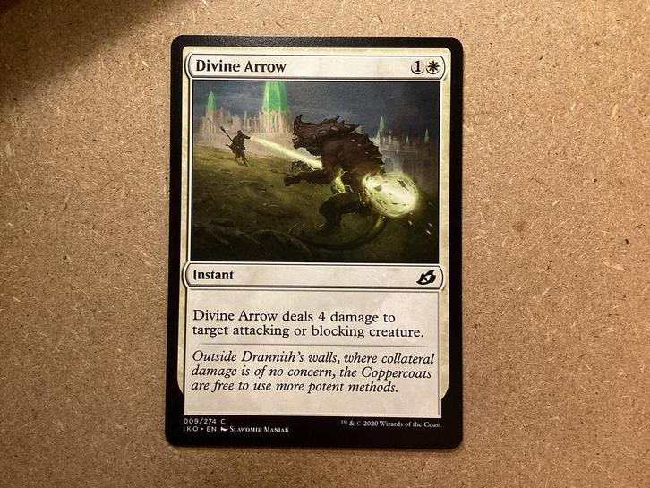 1x Divine Arrow [009/274] (Near Mint), Hobby en Vrije tijd, Verzamelkaartspellen | Magic the Gathering, Zo goed als nieuw, Losse kaart