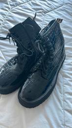 Mooie zgan boots met rits maat 39, Ophalen of Verzenden, Zo goed als nieuw, Zwart
