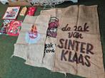 sinterklaas en kerst artikelen oa jute zakken, Diversen, Ophalen, Gebruikt