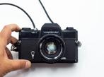 Voigtländer VSL 1 + Yashica 50mm F1.7 + Riem, Ophalen of Verzenden, Gebruikt, Spiegelreflex, Overige Merken