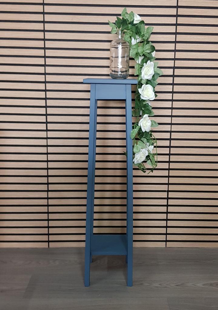 🦋 Prachtige vintage plantentafel/plantenkruk/bijzettafeltje, Huis en Inrichting, Tafels | Sidetables, Zo goed als nieuw, 25 tot 50 cm