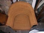 Rotan  tuin stoel., Tuin en Terras, Tuinstoelen, Ophalen, Gebruikt, Rotan